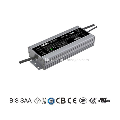 200W Intelligent Constant Current Dimmable IP67 LED Driver